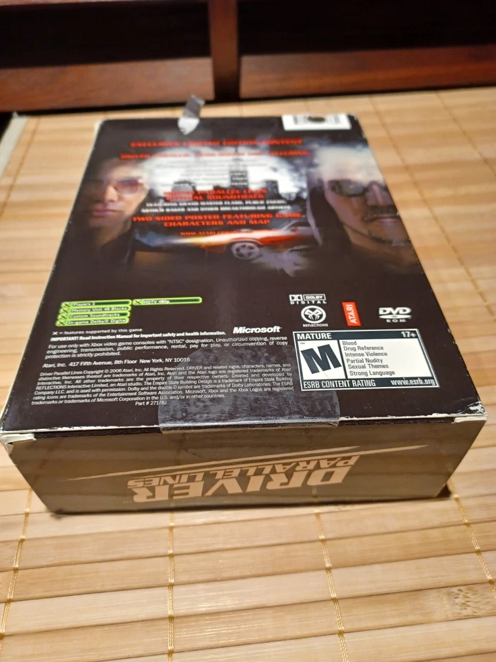 Driver: Parallel Lines Limited Edition (Xbox 2006 Atari) New‼️ - Image 4 of 4