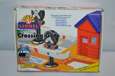 NEW Open Box Little Lionel 7-75008 Crossing Gate Set Train Accessory 