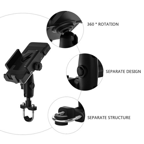 Motorbike Phone Mount Motorcycle Phone Mount Handlebar Phone Mount - 第 8/12 張圖片