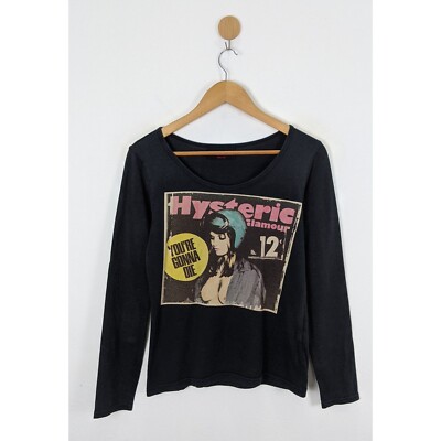Hysteric Glamour You're Gonna Die shirt | eBay