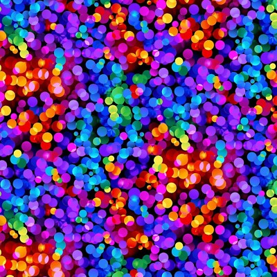 TIMELESS TREASURES - BUTTERFLY MAGIC DOTS - MULTI COLORS - BTY - QUILTING FABRIC