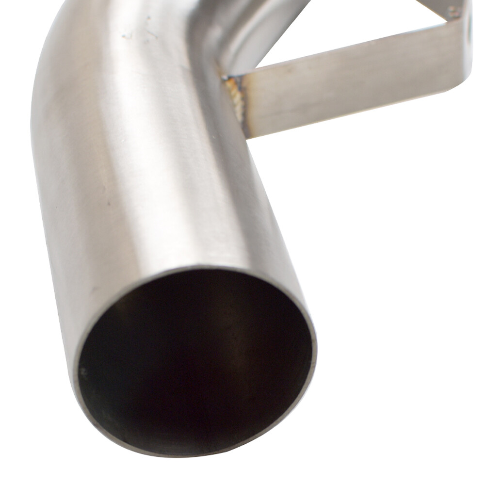 Stainless Steel Exhaust Mid Link Pipe For Kawasaki Z900 (2017-2022