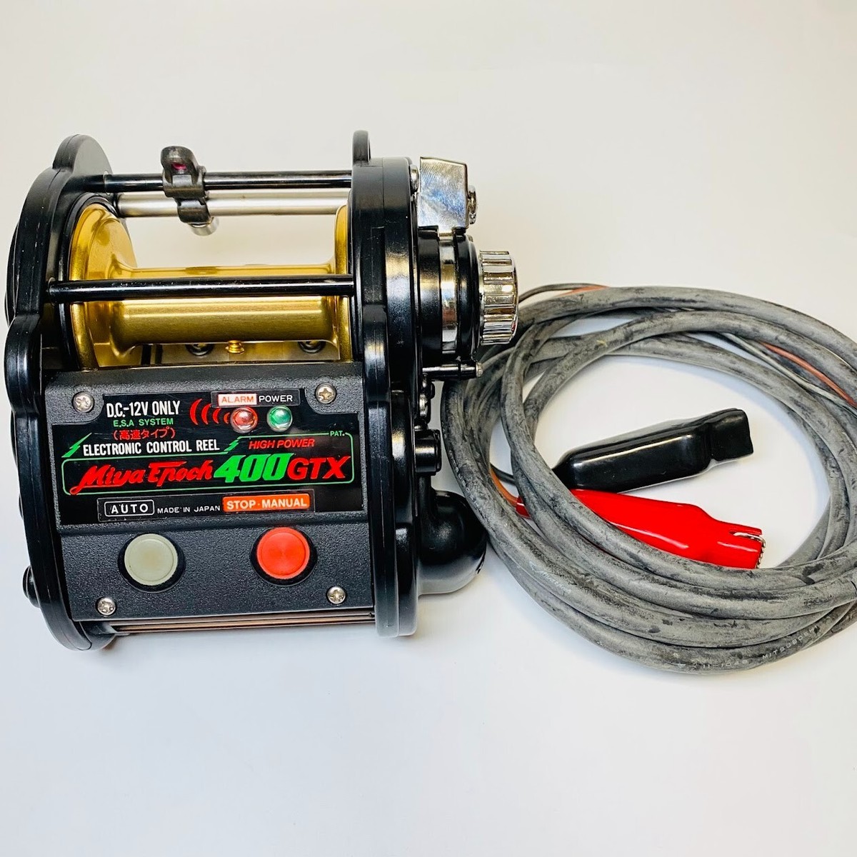 Miya Epoch 400 GTX Electric reel 12V Big fishing Working 