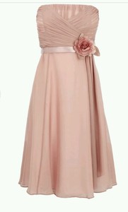blush pink dress size 16