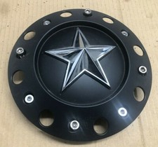 Single Black Kmc Xd 775 Rockstar Black Short Center Cap 20x8.5 22x9.5 1001775b