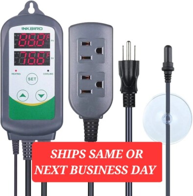 Inkbird ITC-308 Thermostat  Temperature Controller Heat Cool Homebrewing 