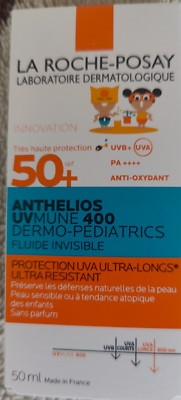 50ml KIDS HYDRATING LOTION LSF 50+ LA ROCHE POSAY UVMUNE 400 DERMO PEDIATRICS