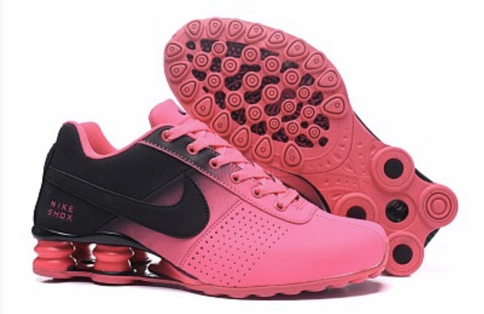 womens red nike shox