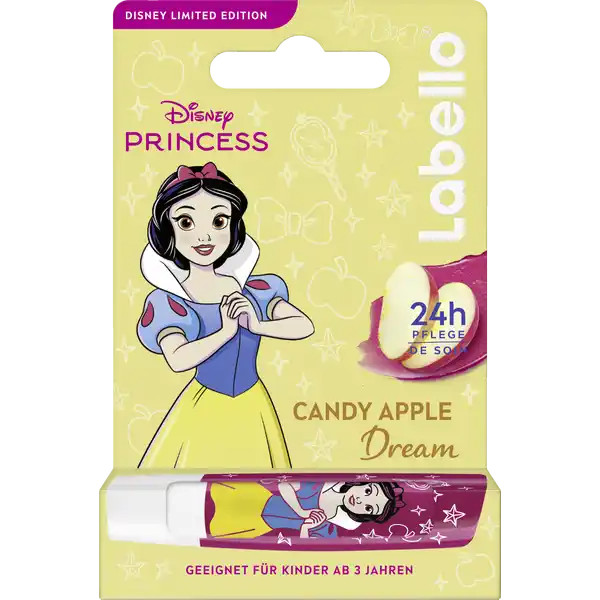 Бальзам для губ/гигиеническая помада Labello Princess серии SNOW WHITE Candy Apple ПОСТАВЛЯЕТСЯ бесплатно