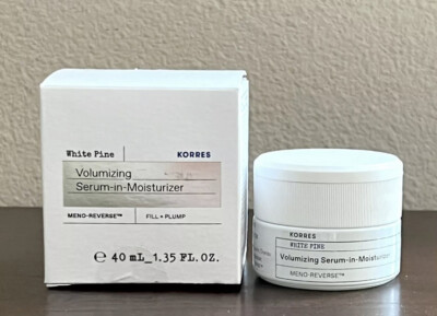 Korres White Pine Meno Reverse Volumizing Serum In Moisturizer 40ml NIB