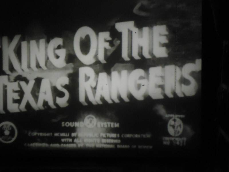 16mm King of the Texas Rangers Chapter 5 1200' Reel