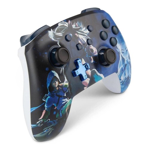 PowerA Enhanced Wireless Controller *ZELDA MIDNIGHT RIDE EDITION* (Switch) New - Picture 6 of 18