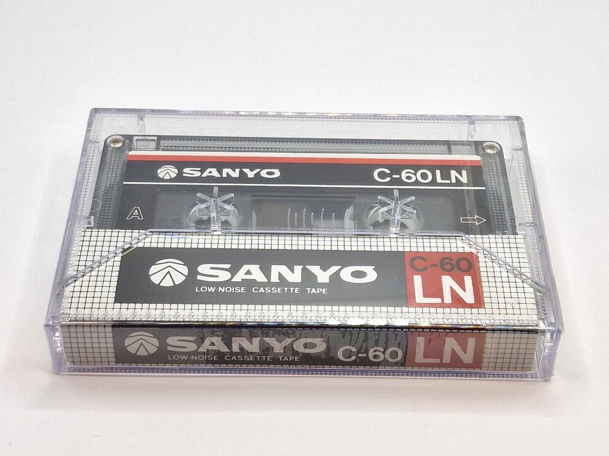 6 Nastri Cassetta SANYO ORA 54 XJ1 Tipo I Bianchi, 54 Minuti, Nuovi Sigillati, Made In Japan - Foto 3