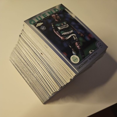 2024/25 Topps Chrome UCC Rookie Base Soccer Card Lot Of 91