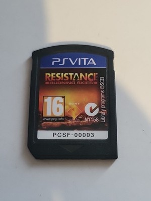 Resistance Burning Skies PS Vita PlayStation Vita