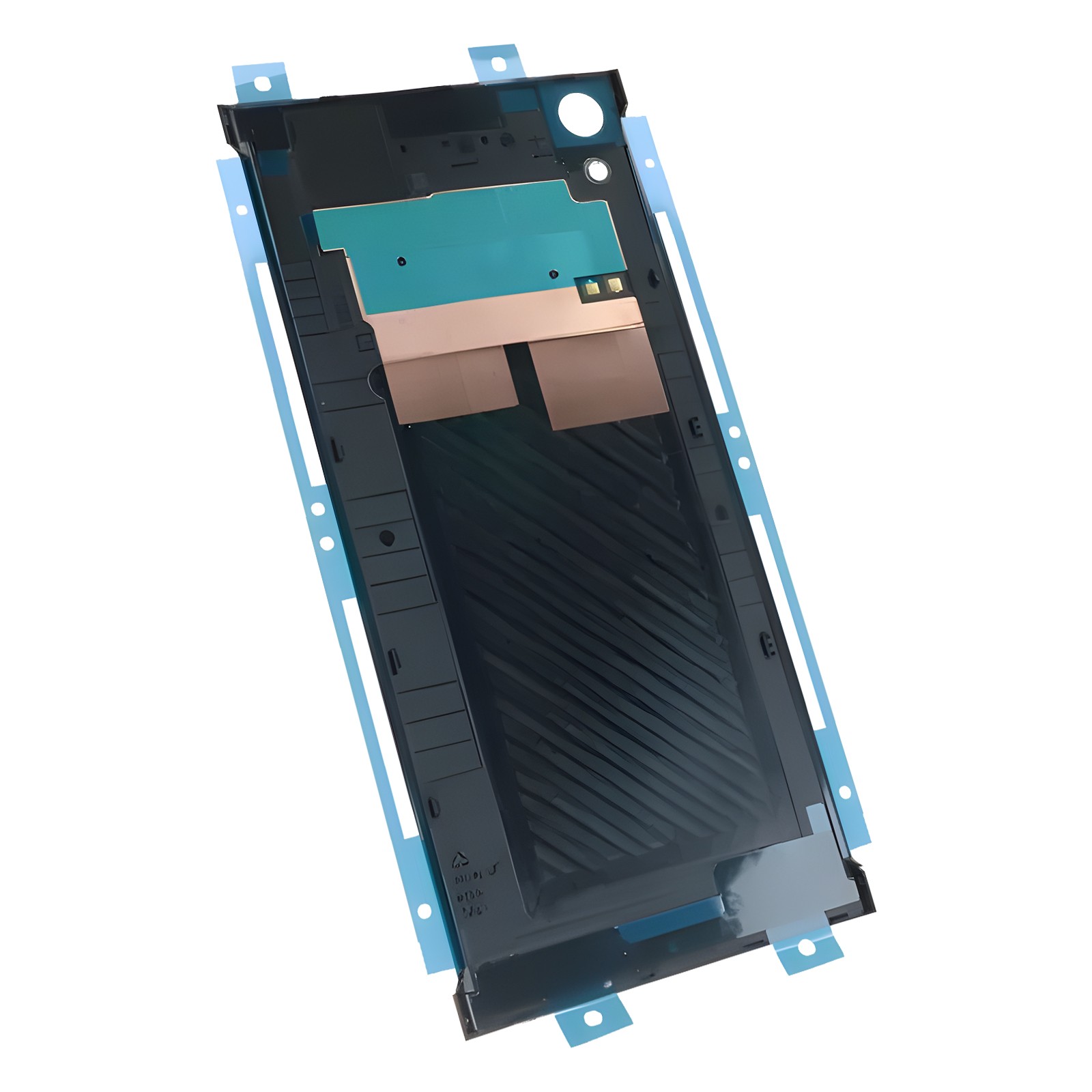 Cache batterie Xperia XA1 Ultra remplacement Clappio noir