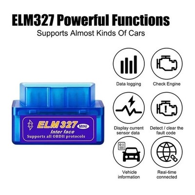 OBD2 ELM327 MINI Bluetooth Auto Codeleser Diagnosescanner für Android