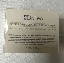 Dr.Leo Amazon White Deep Pores Cleansing & Purifying Clay Mask 100 g (1 Pack)