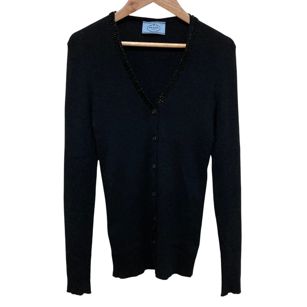 PRADA Cardigan Black Sweaters for Women for sale | eBay