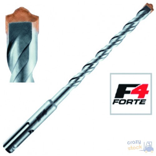 Punta Alpen F4 16x310 SDS-Plus per Perforatori - Alta Efficienza Certificata