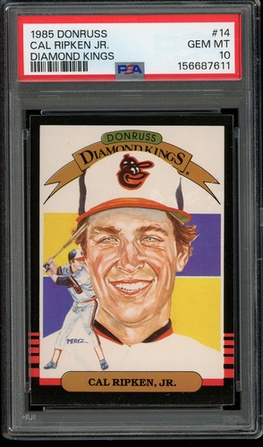 1985 Donruss #14 Cal Ripken Jr. - PSA 10