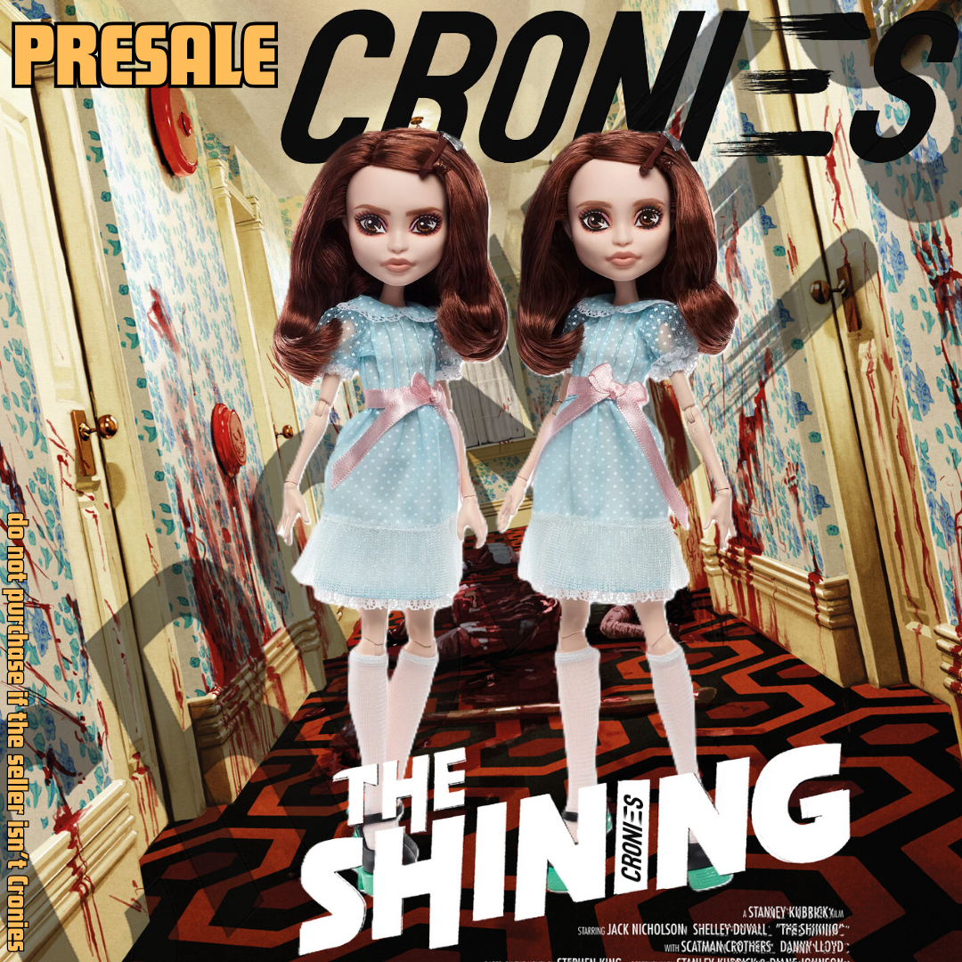 The Shining — Monster High Skullector Grady Twins Dolls 2025 [IN