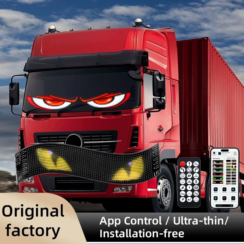 LED Matrix Pixel Panel USB 5V Flexible Addressable RGB Pattern Scrolling Display - Image 3 of 4