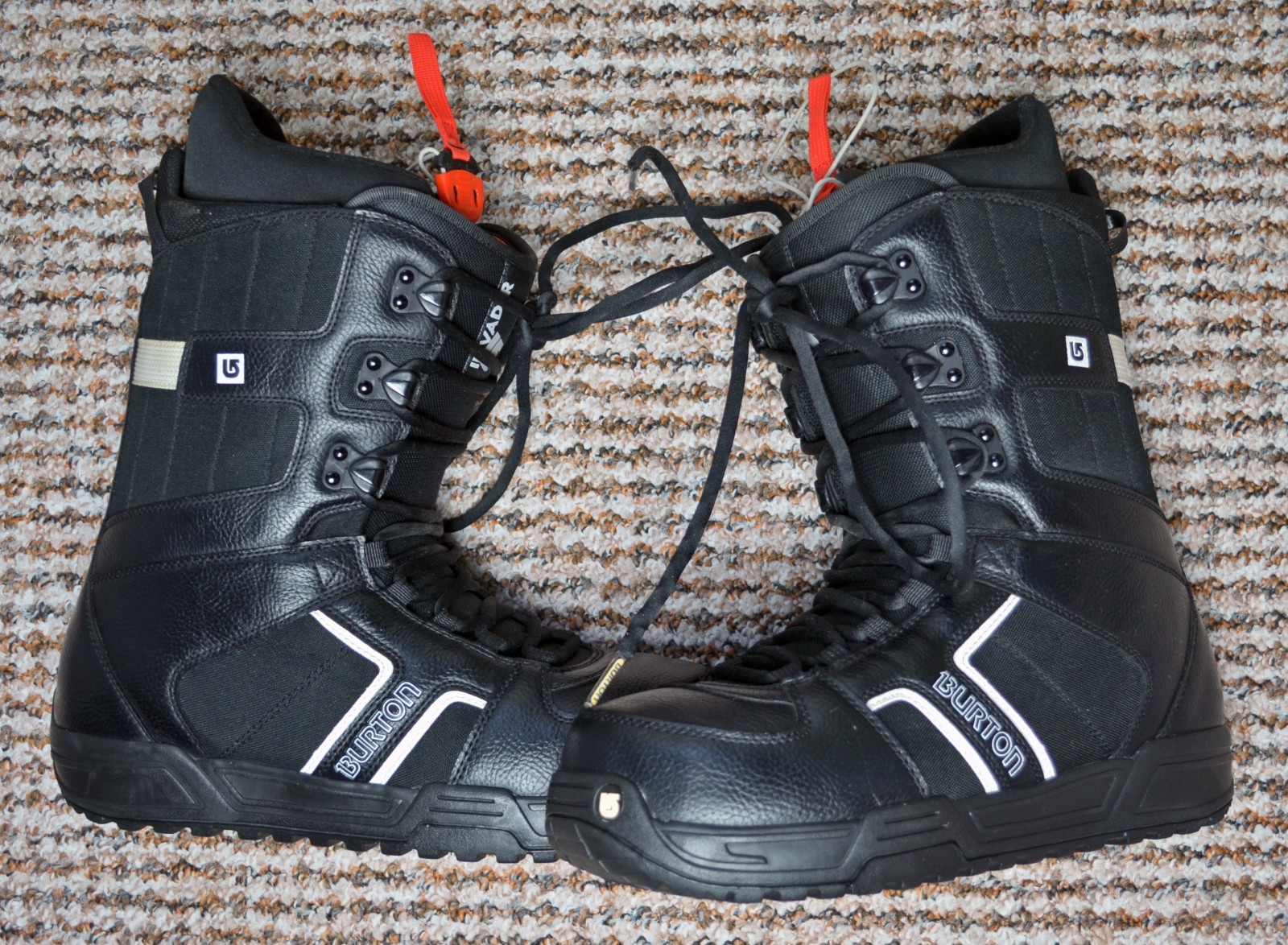 Burton Invader Snowboard Boots Schwarz Herren Gr. 43,5 Winter Sport Stiefel