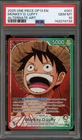 One Piece CCG Monkey.D.Luffy Alternate Art OP13-001 PSA 10 Gem Mint