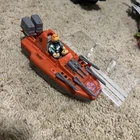 Vintage GI Joe Cobra Devilfish Attack Boat With Figure 1985 Hasbro ARAH
