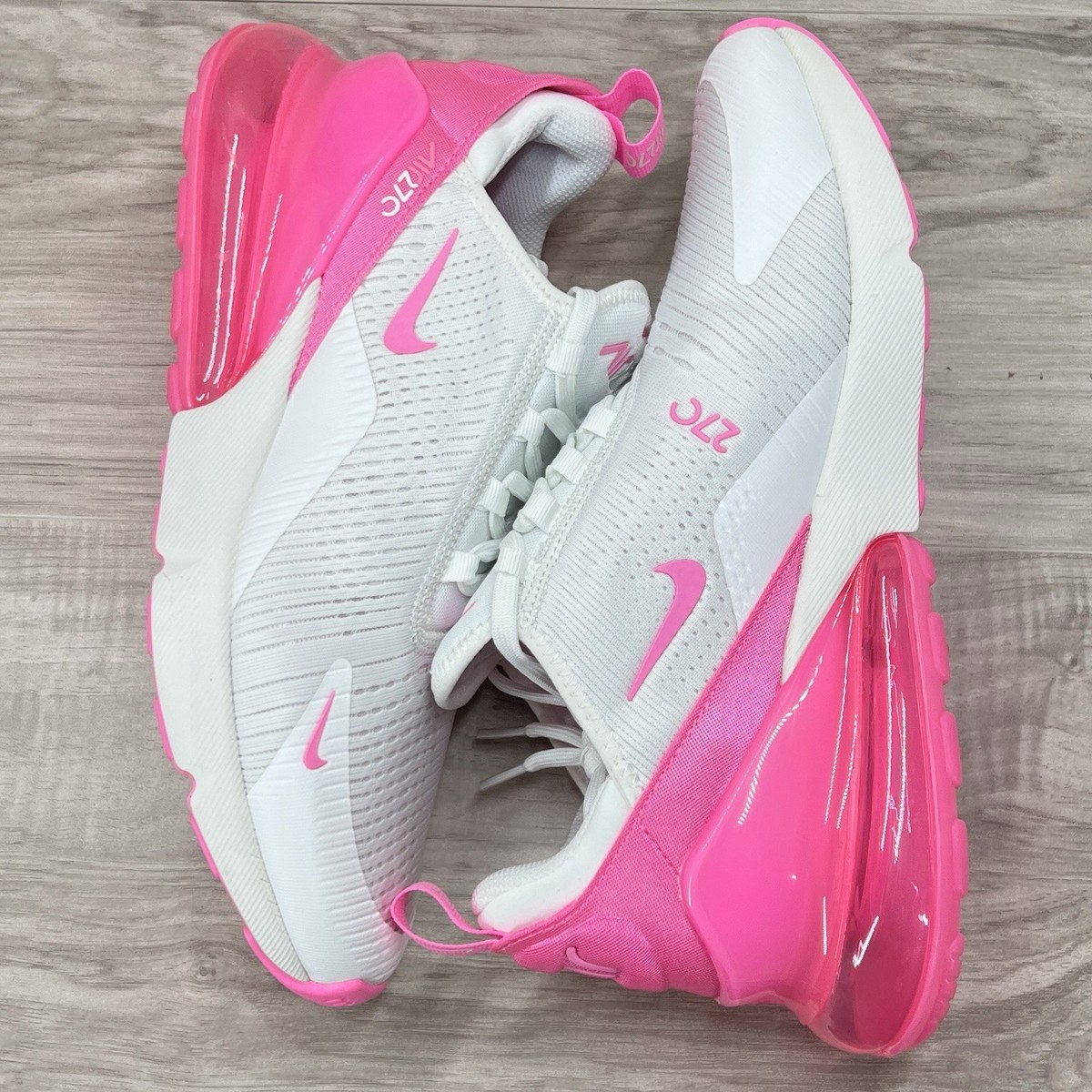 Nike Air Max 270 Summit White Pink Spell HJ3222 104 Women's Size