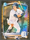 2025 Topps Bowman Chrome Prospects Reptilian #BCP-79 Kevin McGonigle 1st Tigers