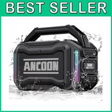 Waterproof Bluetooth Speaker: 80W Peak Power, 20H Playtime