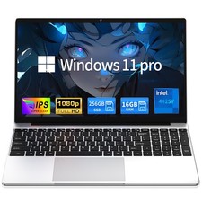Laptop Computer 2026, 15.6 Inch Lap Top Pc Window 11 Pro, 16GB RAM 256GB SSD,...