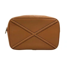 LOEWE Leather Puzzle Clutch Bag 261502 Brown