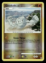 Geodude 84/123 Mysterious Treasures Reverse Holo Common