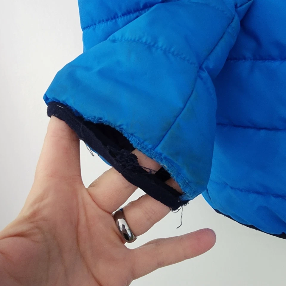 Under Armour ColdGear Youth Boys Blue Puffer Jacket Size Large Warm Coat - Image 4 of 4