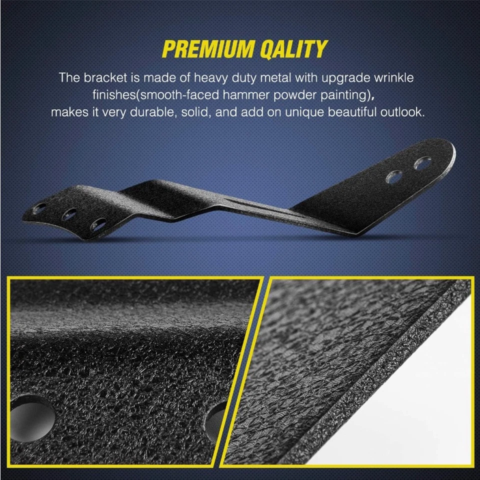 Kit de cables de montaje de barra de luz LED curvada para techo 52" para 99-06 Chevy&GMC 1500 2500 3500 Foto 4 de 4