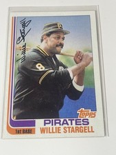 Vintage 1982 Topps Hall of Famer Willie Stargell # 715, NM.