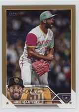 2023 Topps Update Gold 947/2023 Nick Martinez #US10 7l6
