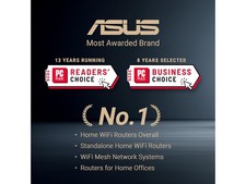RT-BE96U BE19000 802.11BE Tri-Band Performance WiFi 7 Extendable Router ASUS
