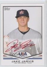 2011 Topps USA Baseball Team Red Ink 59/99 Jake Jarvis #USA-A31 Auto 4z4