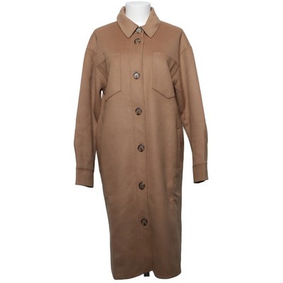 Mrs & Hugs, Mantel, Damen, Größe: S, Beige, Polyester/Viskose/Wolle #u9c