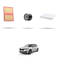 Hoffcar Wartungsset - 3 Filter FüR Skoda Kamiq 1.0 TSI 85KW Ab 2019