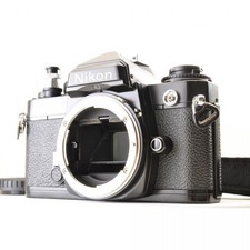 Nikon FE Black 35mm SLR Film Camera *Near Mint* #4155