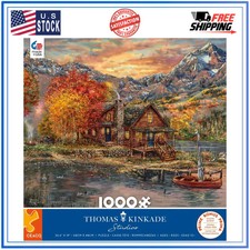 Ceaco - Thomas Kinkade A Perfect Fall Day - 1000 Piece Puzzle for Adults