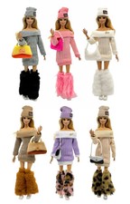 1 Set Doll Accessories Fashion Winter Sweater Set for 11.5 Inch 30cm Doll Kids