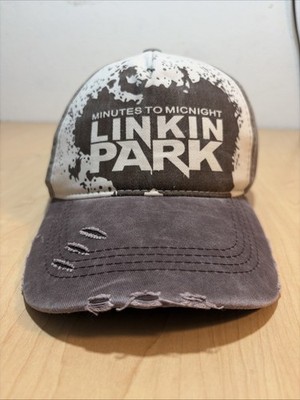 Linkin Park Minutes To Midnight Hat NEW Tour Concert Metal Brown
