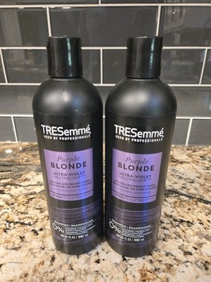 TRESemme Purple Blonde Ultra-Violet Neutralizer Shampoo 20oz Set of 2pcs