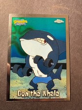 DON THE WHALE 2025 TOPPS CHROME SPONGEBOB SQUAREPANTS BASE CARD #134 25th